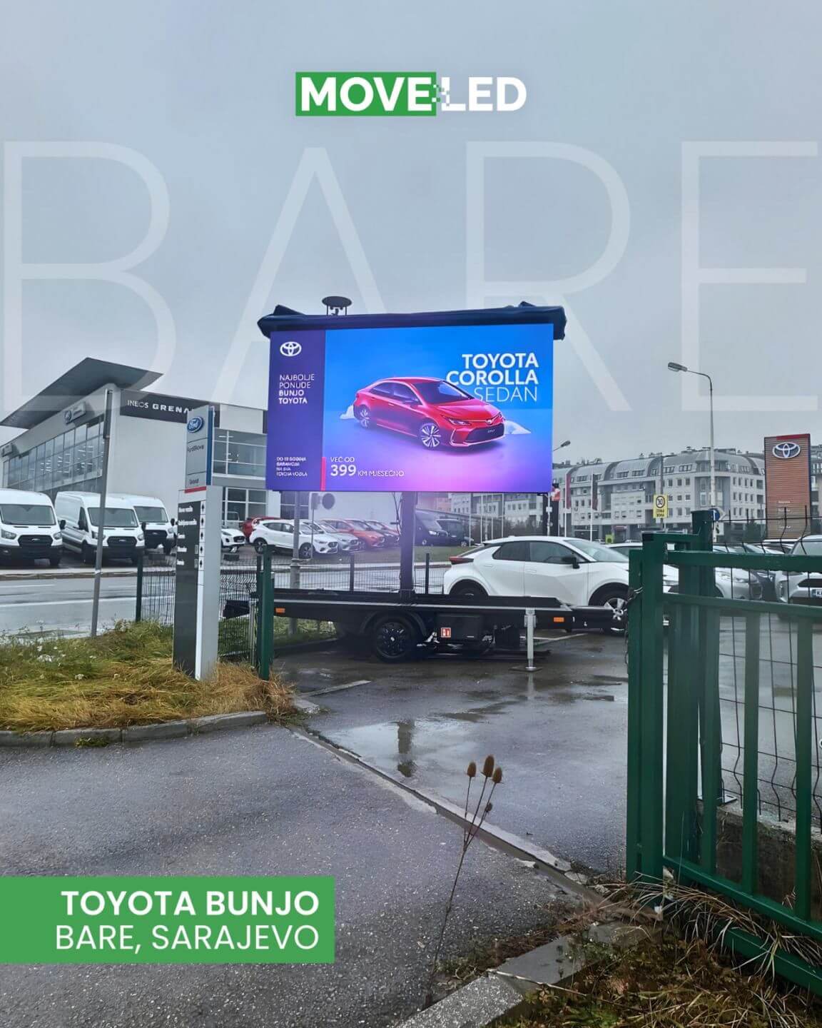 MoveLED projekat 5 - outdoor LED display